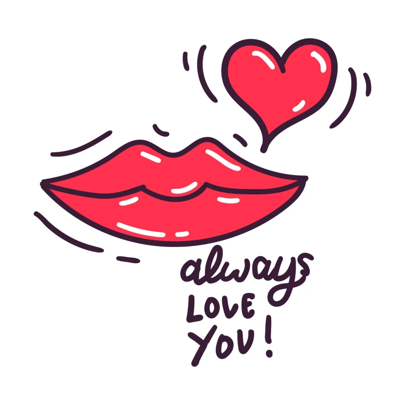 Promotional pattern of decorative elements for Valentine's Day (43)