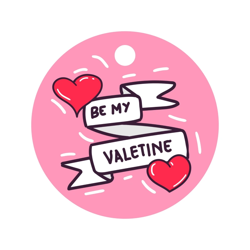 Promotional pattern of decorative elements for Valentine's Day (79)