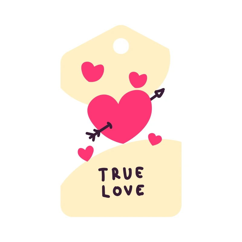 Promotional pattern of decorative elements for Valentine's Day (77)