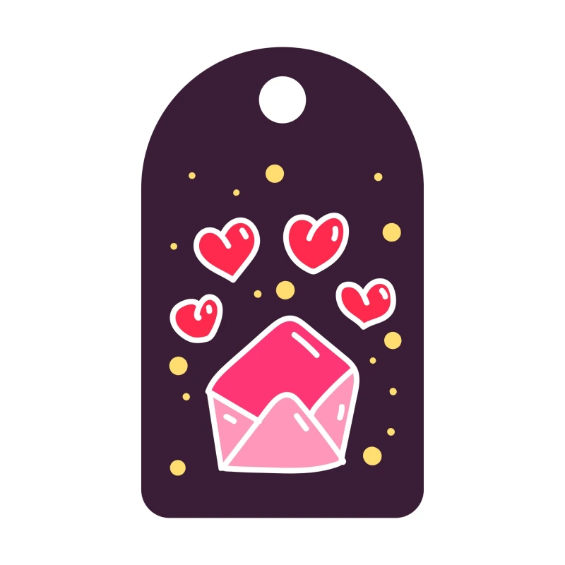 Promotional pattern of decorative elements for Valentine's Day (48)