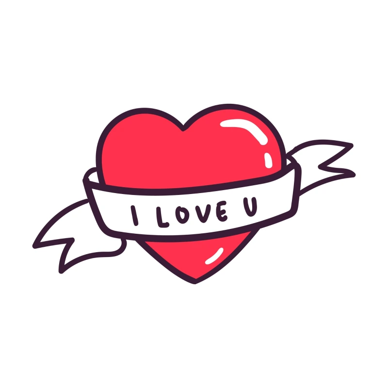 Promotional pattern of decorative elements for Valentine's Day (19)
