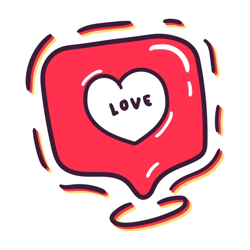 Promotional pattern of decorative elements for Valentine's Day (31)