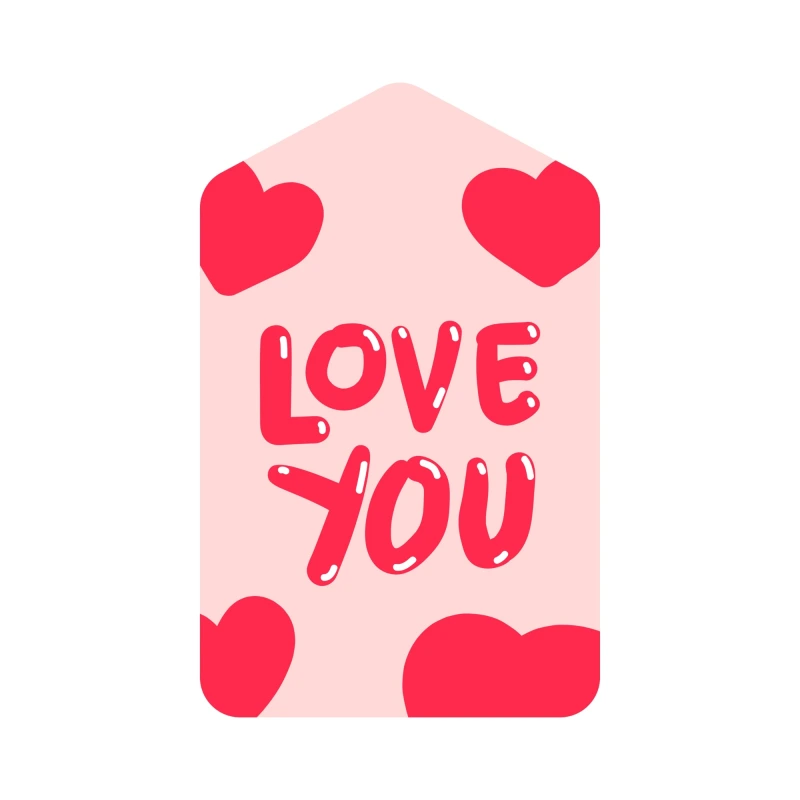 Promotional pattern of decorative elements for Valentine's Day (69)