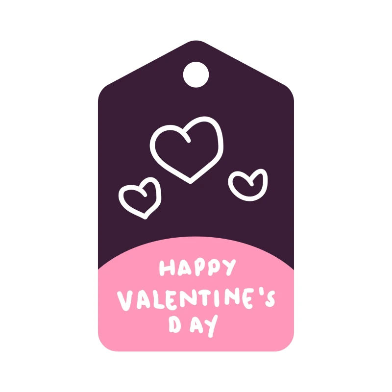 Promotional pattern of decorative elements for Valentine's Day (64)
