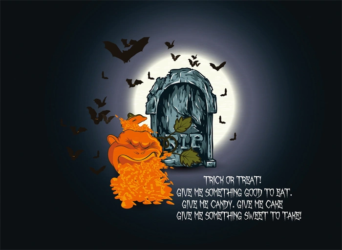 Halloween promotional display banner template set (44)