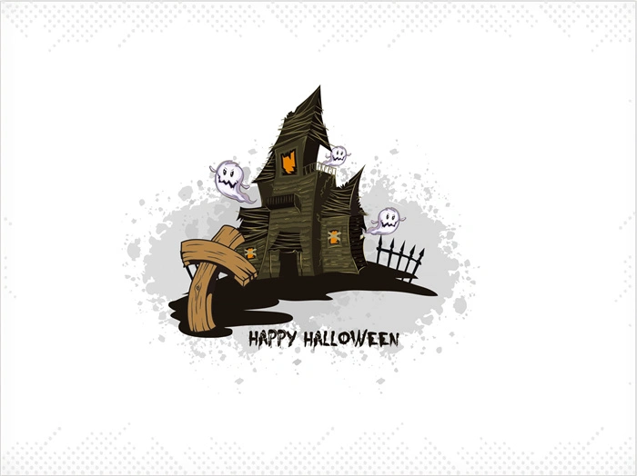Halloween promotional display banner template set (48)