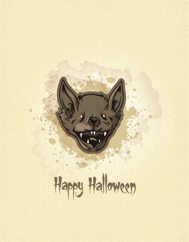 Halloween promotional display banner template set (49)