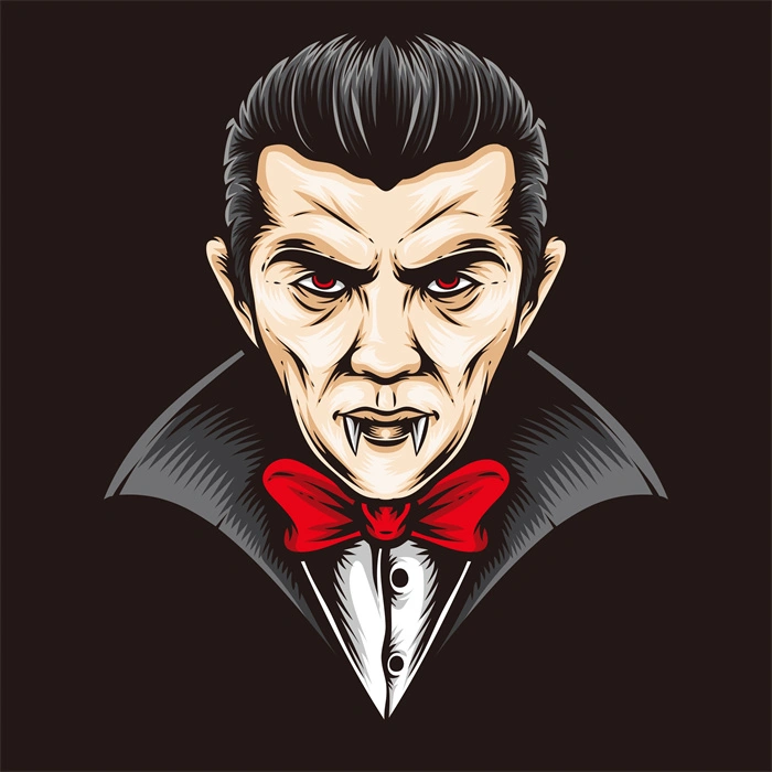 Halloween vampire character element patttern collection (20)
