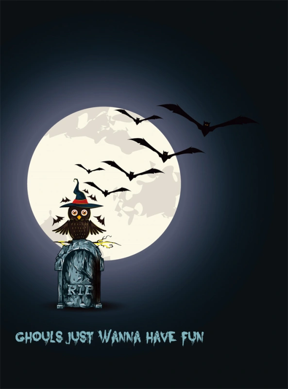 Halloween promotional display banner template set (58)