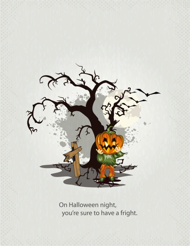 Halloween promotional display banner template set (65)