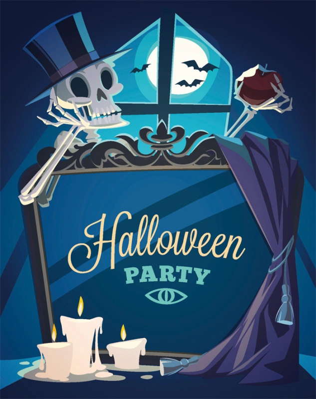 Halloween promotional display banner template set (24)