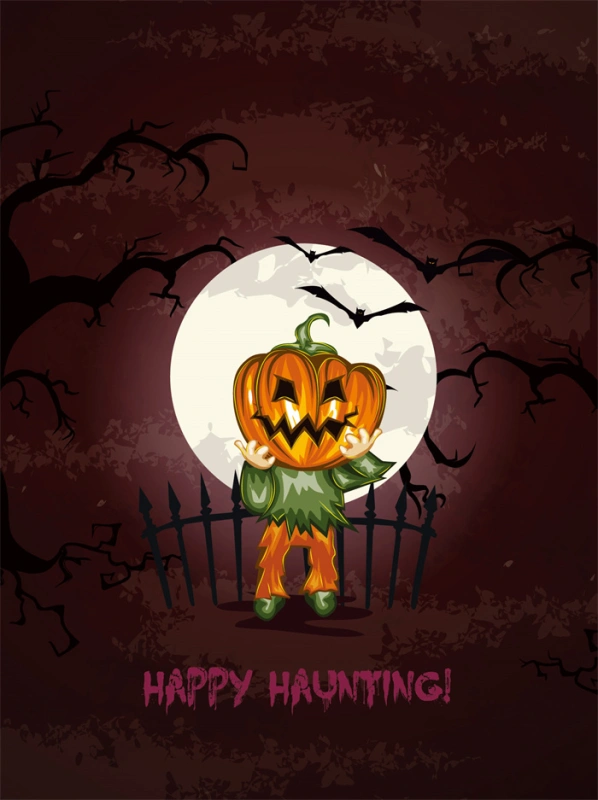 Halloween promotional display banner template set (64)