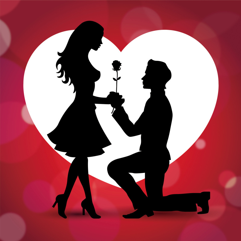 Glamorous Art Deco Valentine’s with Zigzag Patterns & Champagne Flutes