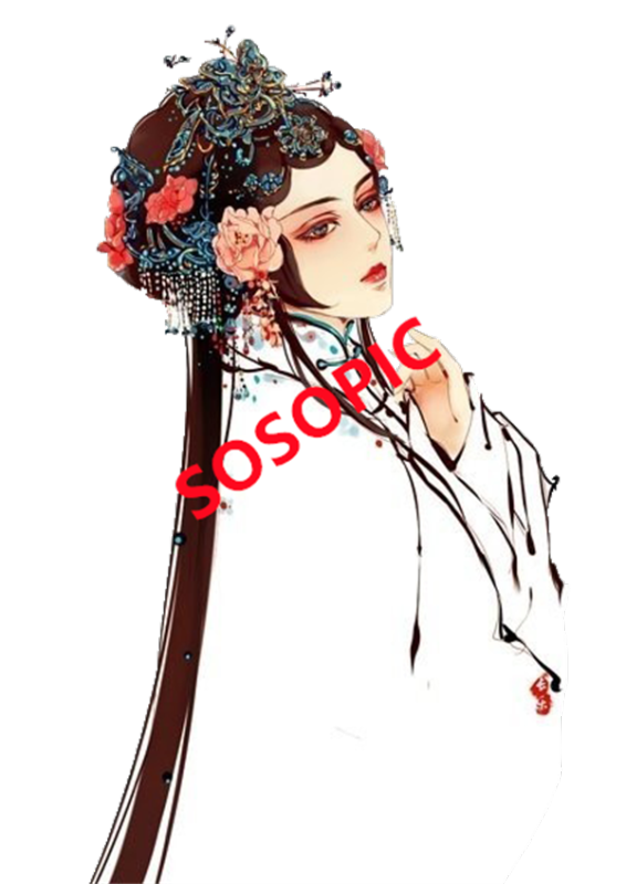 Peking Opera: Whimsical Folklore Pattern Assortment