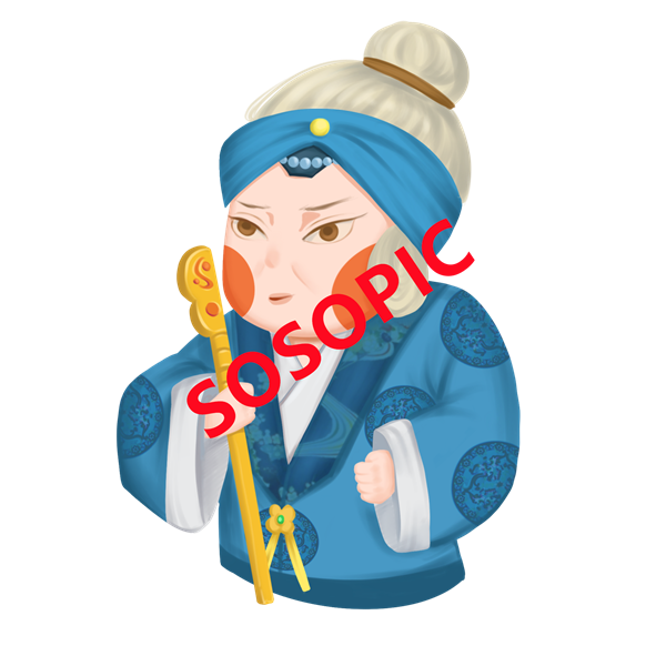 Traditional Chinese Opera: Scholar - Bureaucrat Elegance Pattern Series