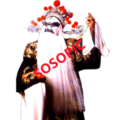 Traditional Chinese Opera Artistic Icons Pattern: A Glimpse into Peking Opera Elegance
