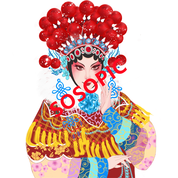 Peking Opera Elegance: Exquisite Traditional Chinese Opera Patterns