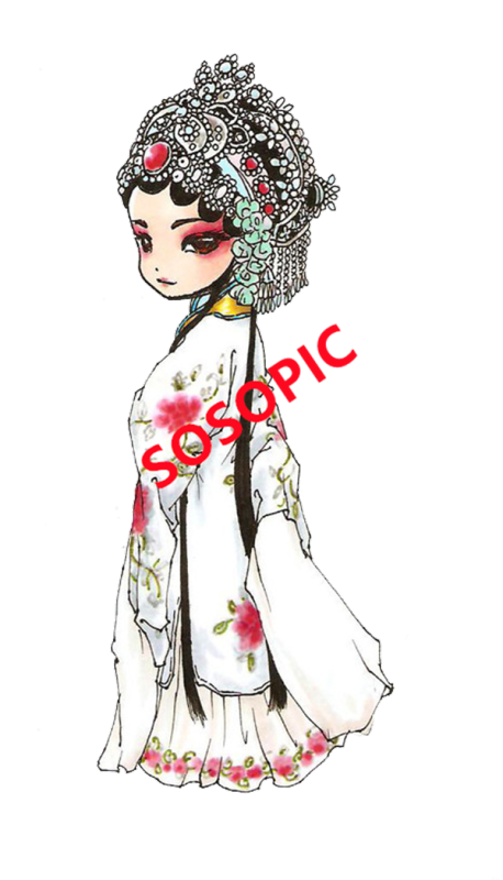 Peking Opera: Steampunk Fusion Pattern Series