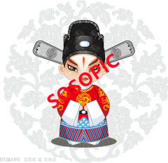 Peking Opera: Symbolic Splendor Pattern Series