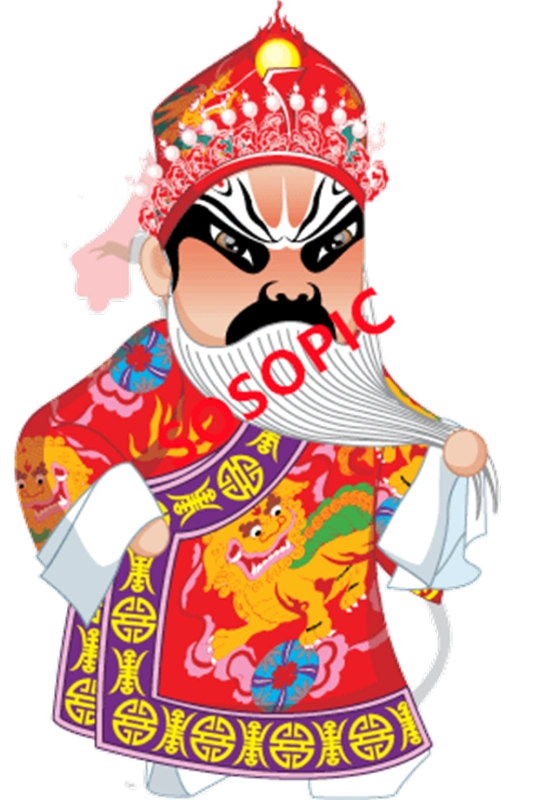 Traditional Chinese opera element icons pattern collection (108)