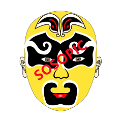 Traditional Chinese Opera: Mythical Tales - Inspired Icon Patterns