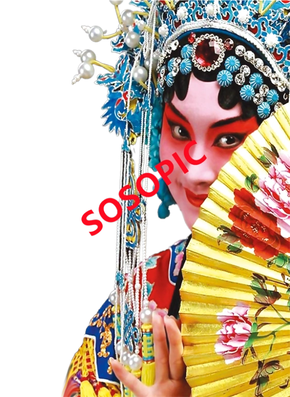 Traditional Chinese opera element icons pattern collection (123)