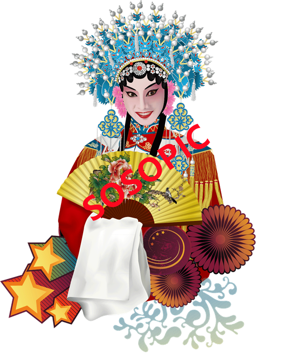 Peking Opera: Historical Chronicles Pattern Assortment