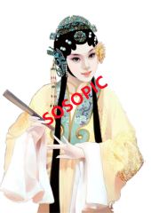 Peking Opera: Vintage Elegance Pattern Set