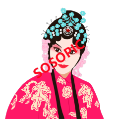 Traditional Chinese Opera: Ancient Legends - Inspired Pattern Series