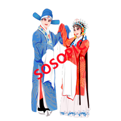 Traditional Chinese Opera: Enchanted Realm - Inspired Pattern Set