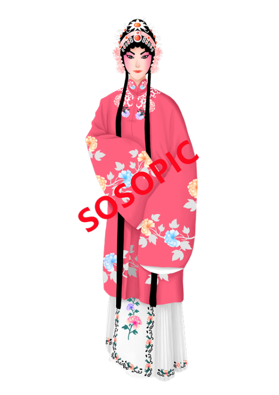 Traditional Chinese Opera: Pilgrimage Journeys Pattern Collection