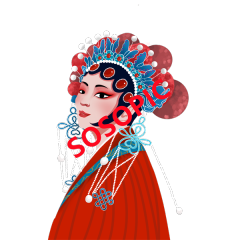 Traditional Chinese Opera: Water Margin Heroes - Inspired Pattern Series