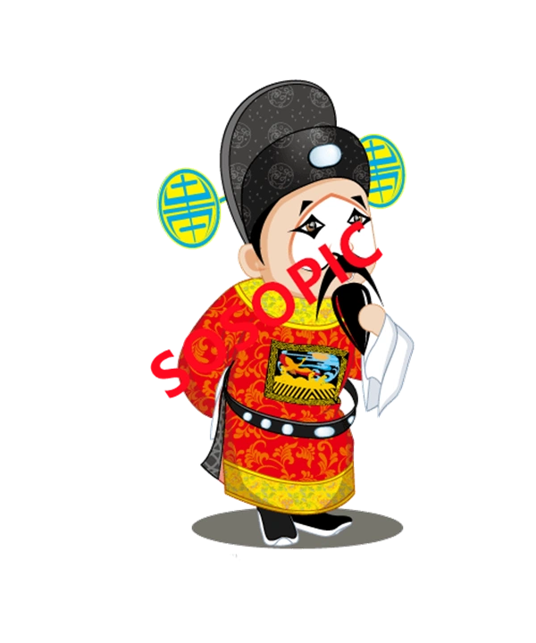 Traditional Chinese opera element icons pattern collection (103)
