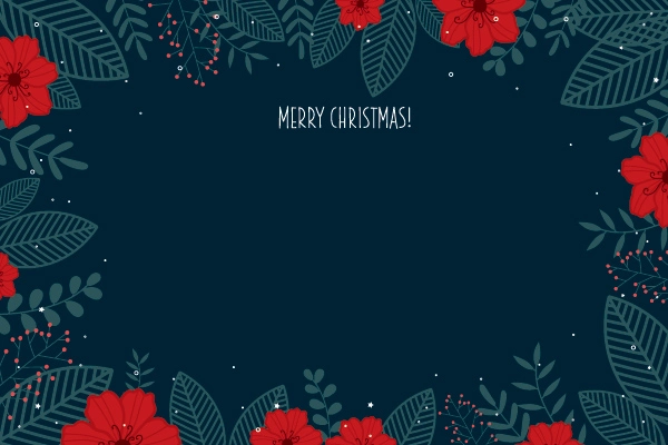 Lovely style background pattern poster template for Christmas Day (18)