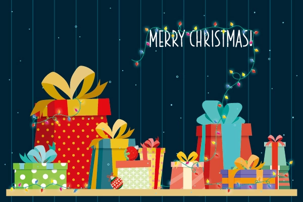 Lovely style background pattern poster template for Christmas Day (26)