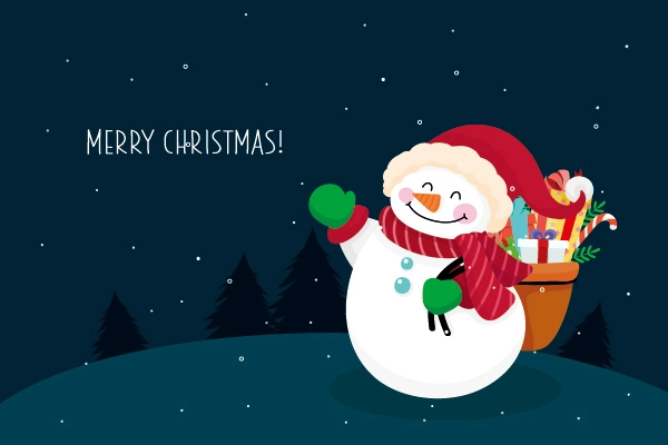 Lovely style background pattern poster template for Christmas Day (19)