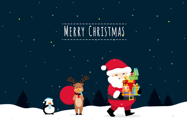 Fairy Garden Christmas Background Pattern: Enchanting and Whimsical Yuletide