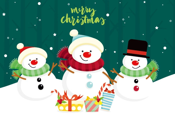 Lovely style background pattern poster template for Christmas Day (13)