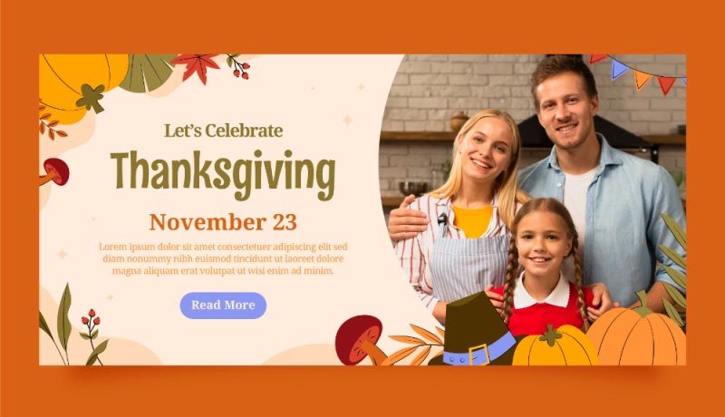 Thanksgiving Day poster template (7)