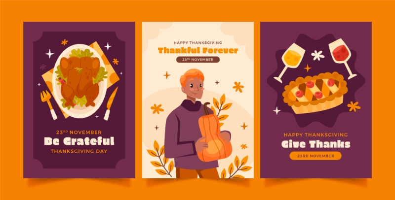 Thanksgiving Day poster template (15)