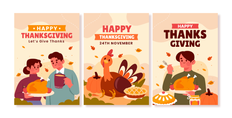 Harvest Harmony: Thanksgiving Community Celebration Poster Template