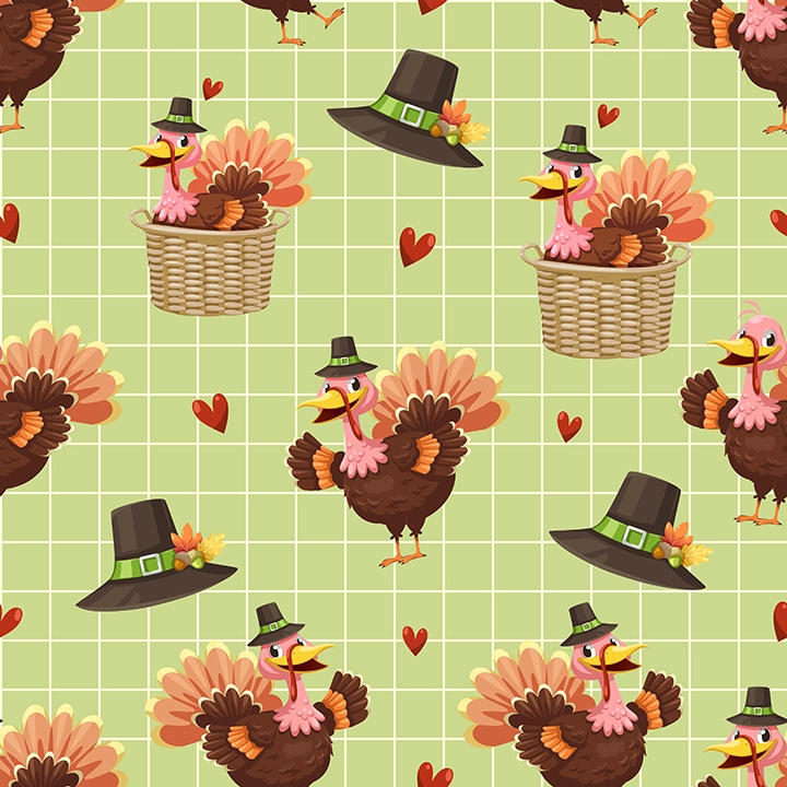 Thanksgiving Day turkey element  vector material collection (19)