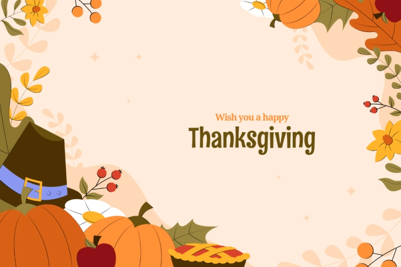 Thanksgiving Day poster template (1)