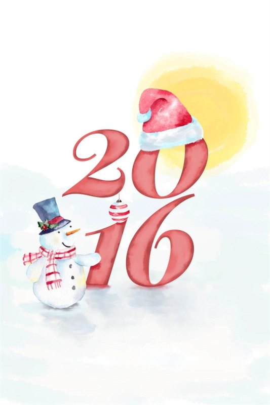 Merry Christmas promotional poster template (6)