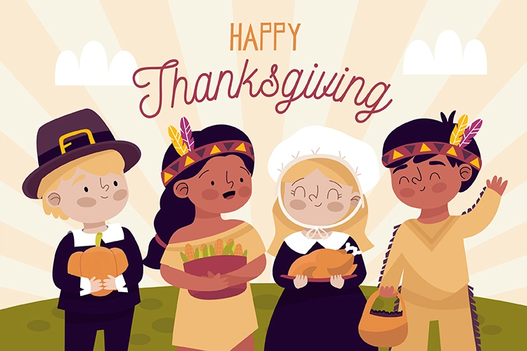 Thanksgiving promotional poster template (10)