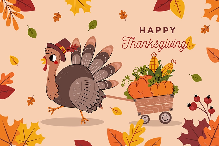 Thanksgiving promotional poster template (5)
