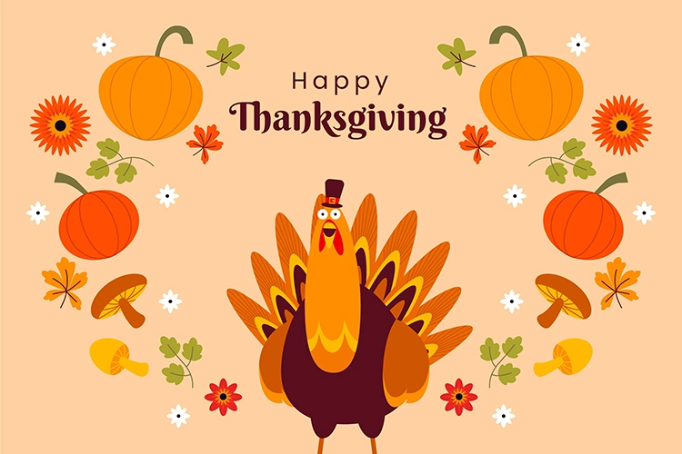 Thanksgiving promotional poster template (6)