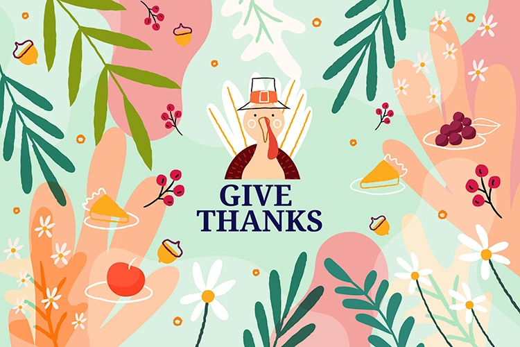 Thanksgiving promotional poster template (11)