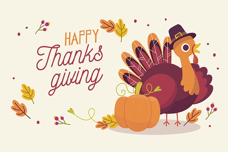 Thanksgiving promotional poster template (9)