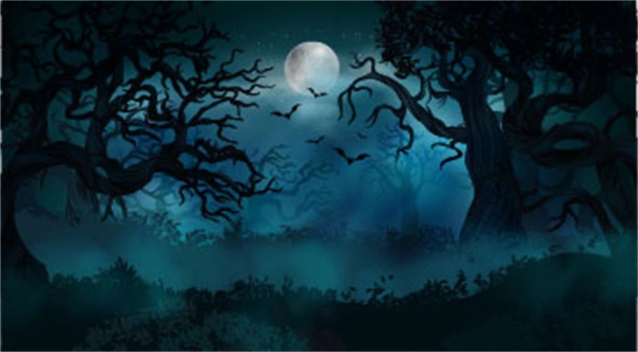 Halloween promotional poster wallpapaer background pattern template (4)